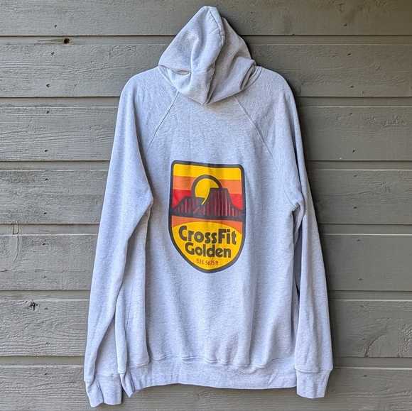 NWOT Bella Canvas Crossfit Golden Colorado Pullover Hoodie Unisex Size XL - Picture 1 of 6